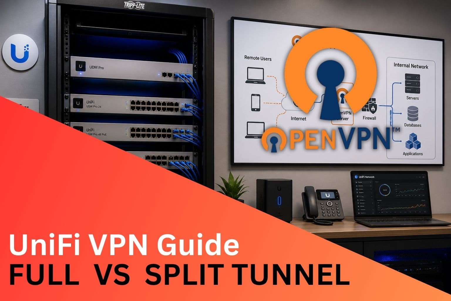 Enable OpenVPN Split Tunneling in UniFi  |  Part 01